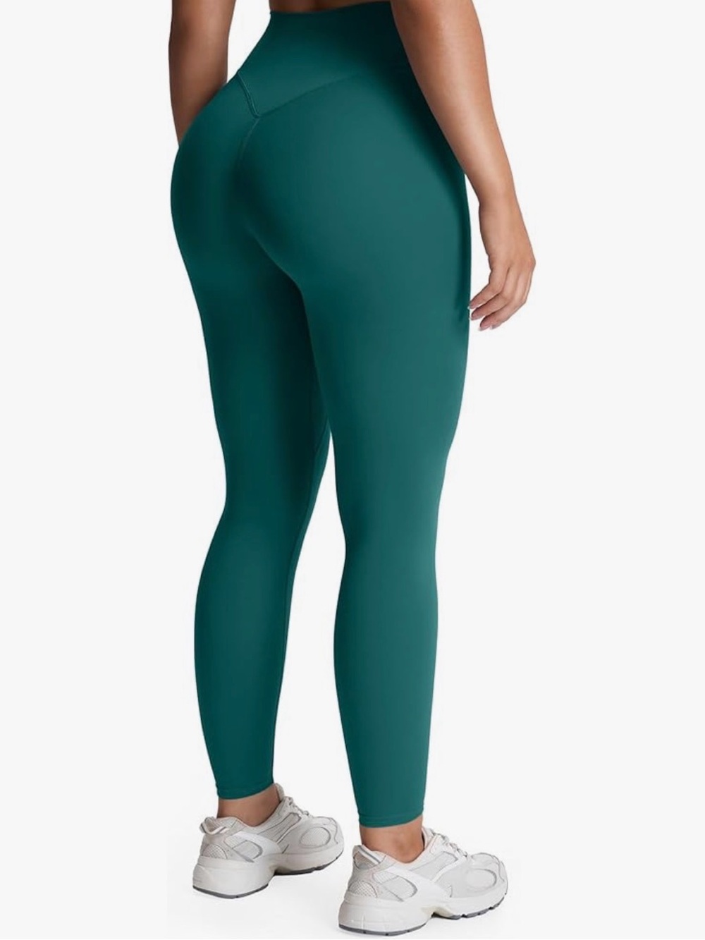 Aoxjox Teal High-Waist Active Leggings